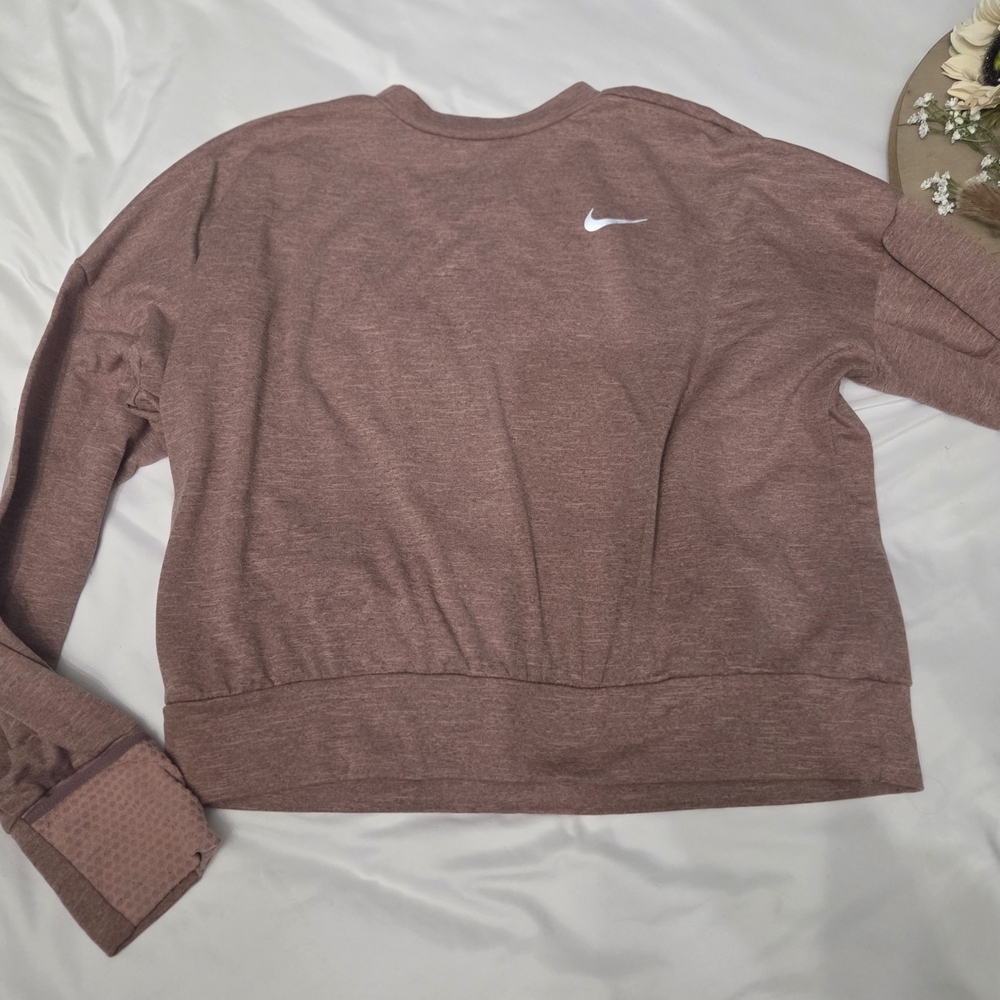 Nike Mauve Long Sleeve Sweatshirt